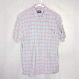 Large Obey Button Down Shirt.